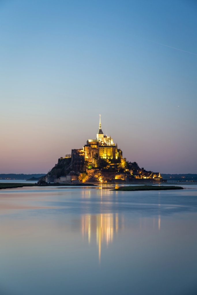 frankreich bretagne le mont saint michel am abend Frankreich_Bretagne_Le Mont Saint Michel am Abend