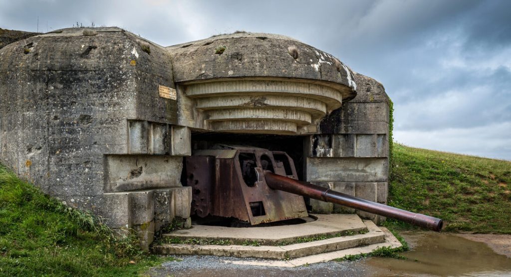 frankreich normandie deutsche gewehrbatterie von longues sur mer Frankreich_Normandie_Deutsche Gewehrbatterie von Longues sur Mer