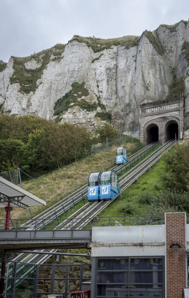 frankreich normandie le treport standseilbahn Frankreich_Normandie_Le Treport Standseilbahn