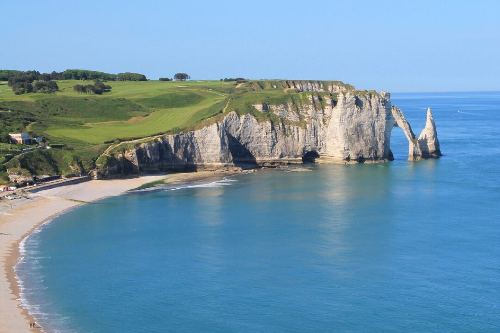 frankreich normandie strand und klippen von etretat Frankreich_Normandie_Strand und Klippen von Etretat