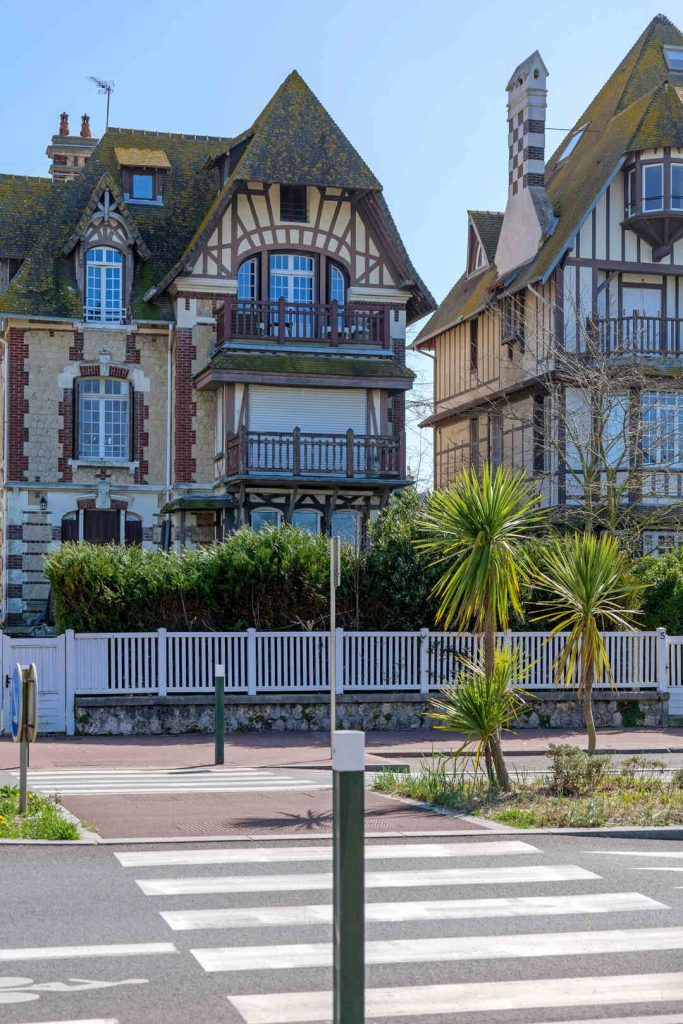frankreich normandie strasse in deauville Frankreich_Normandie_Straße in Deauville
