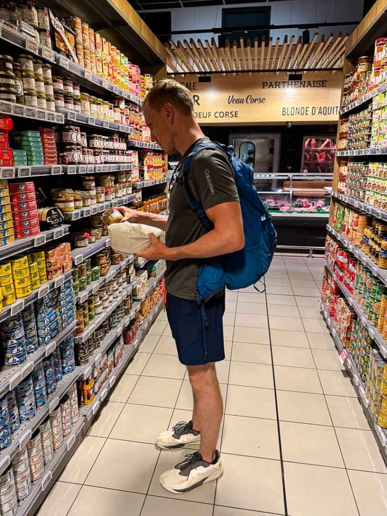supermarkt auf korsika Supermarkt auf Korsika