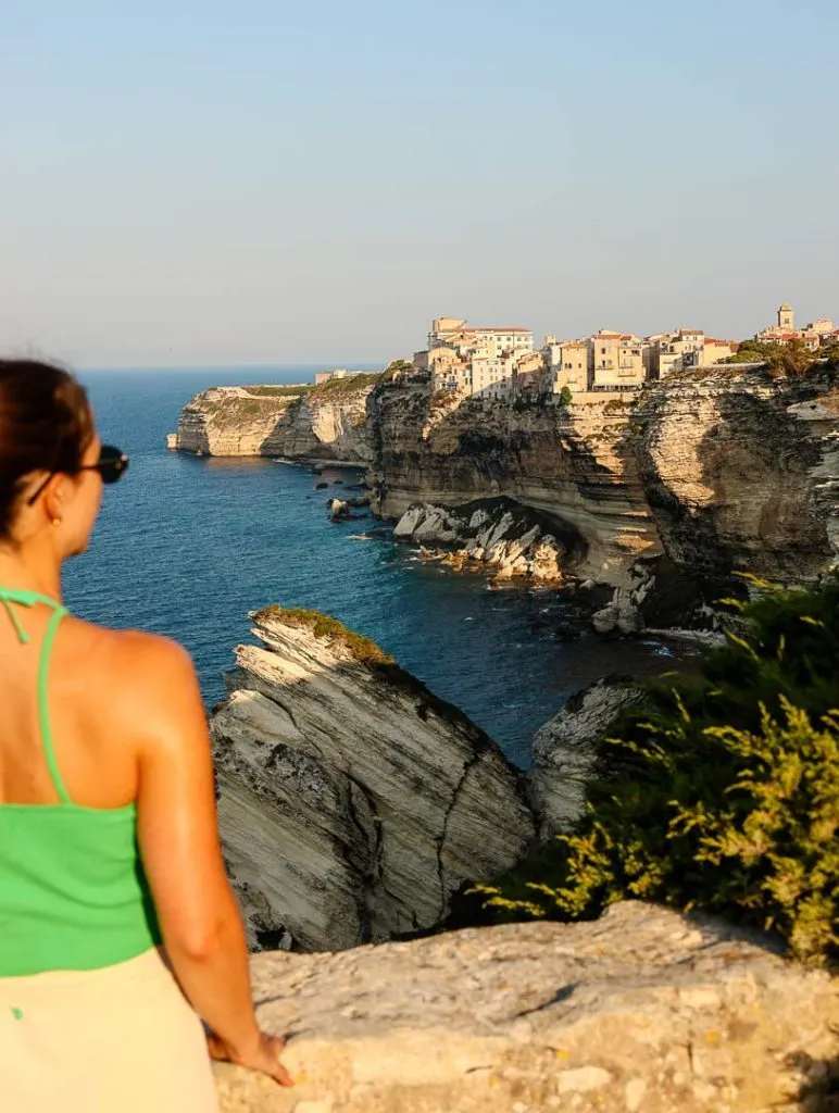 bonifacio korsika 273 von 282 Aussichtspunkt Bonifacio am Morgen