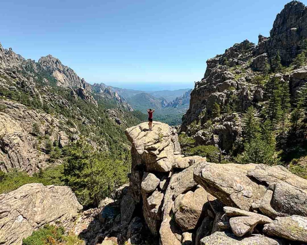 alpine wanderung bavella tuerme alpine Wanderung rund um die Bavella-Türme, Korsika