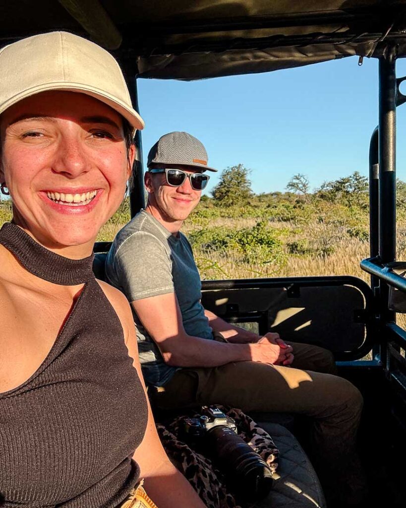 game drive im onguma private nature reserve namibia