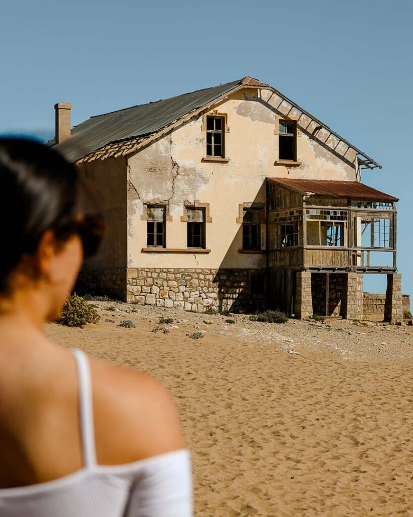 kolmanskuppe in namibia geisterstadt von aussen