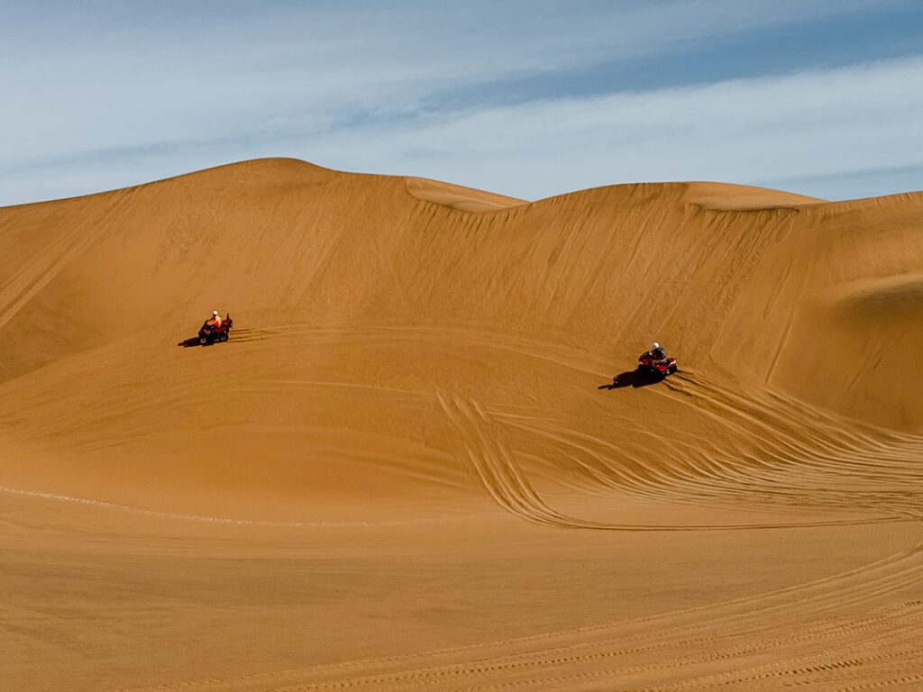 quadtour in der wueste bei swakopmund in namibia