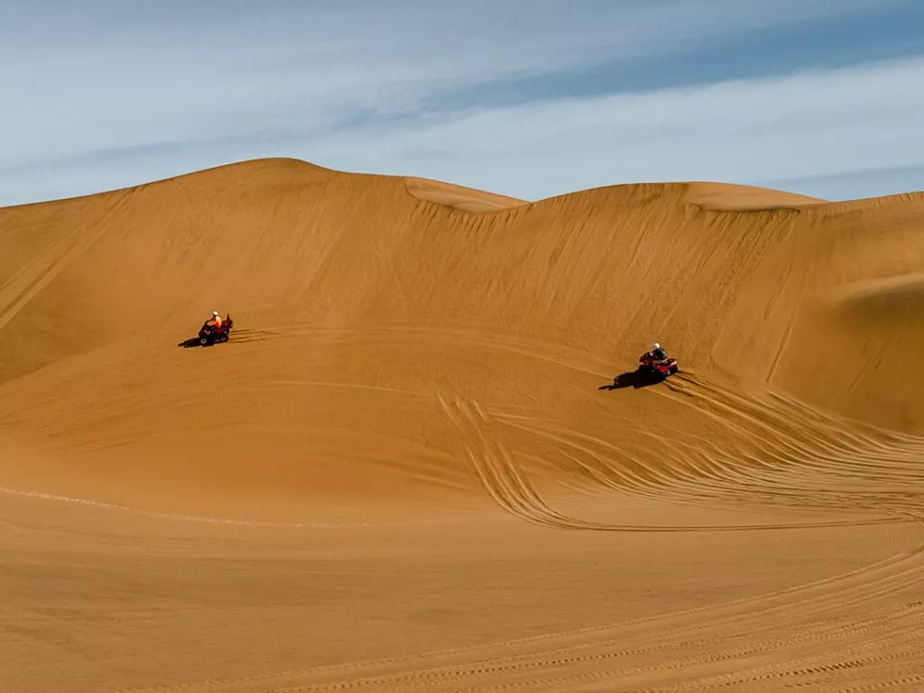 quadtour in der wueste bei swakopmund in namibia