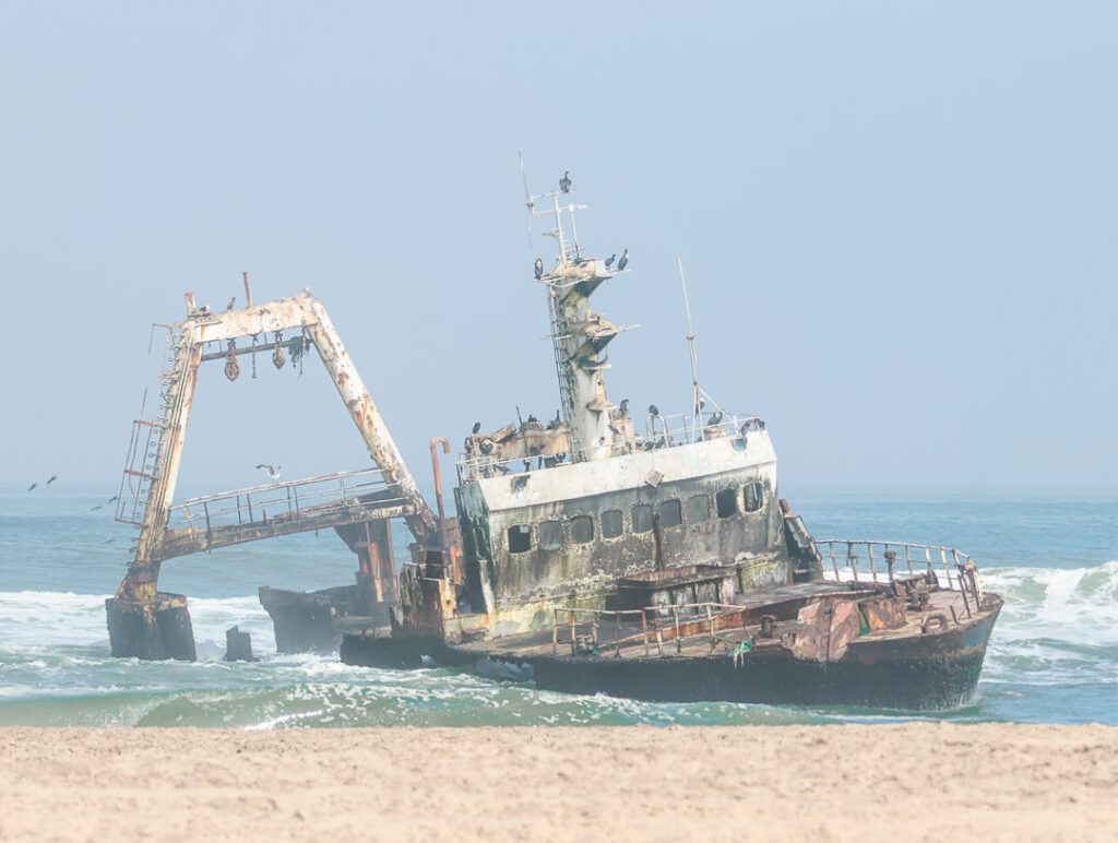 skeletton coast in namibia