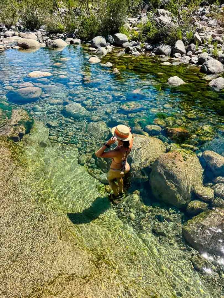 solenzara tal naturpool baden Solenzara-Tal mit schönen Naturpools, Korsika, Bavella Gebirge